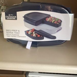 Bbq prep & serve tray